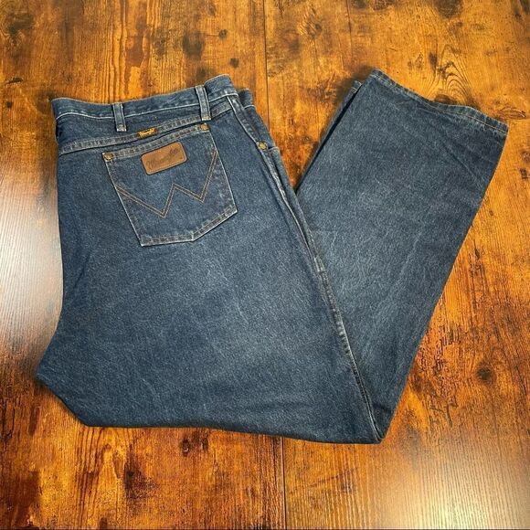 Wrangler 47MWZ Jeans Mens 44x30 Premium Performance Cowboy Cut Reg Fit Prewashed - Picture 1 of 6